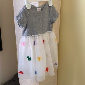 Baby dress with butterflies, 2T, Hanna Andersson